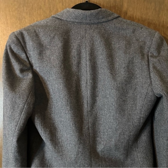 Vintage Pendleton Virgin Wool Gray Jacket Blazer Academia Nerd Core USA Sz S - Picture 8 of 10